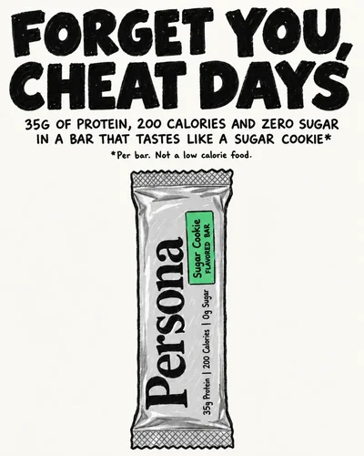 Example nutrition ad creative from Persona’s public gallery