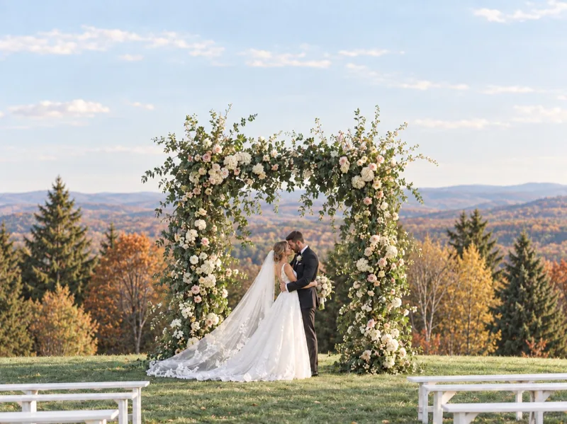 Illustrative wedding setting from Wedded’s website